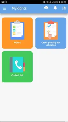 MyRights android App screenshot 3
